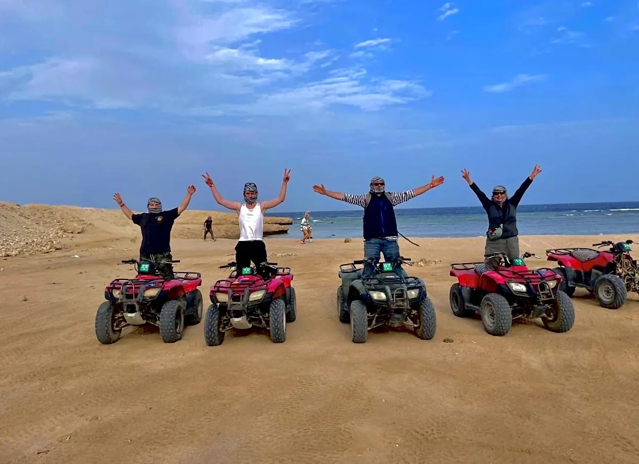Quad-Ausflug in Ägypten